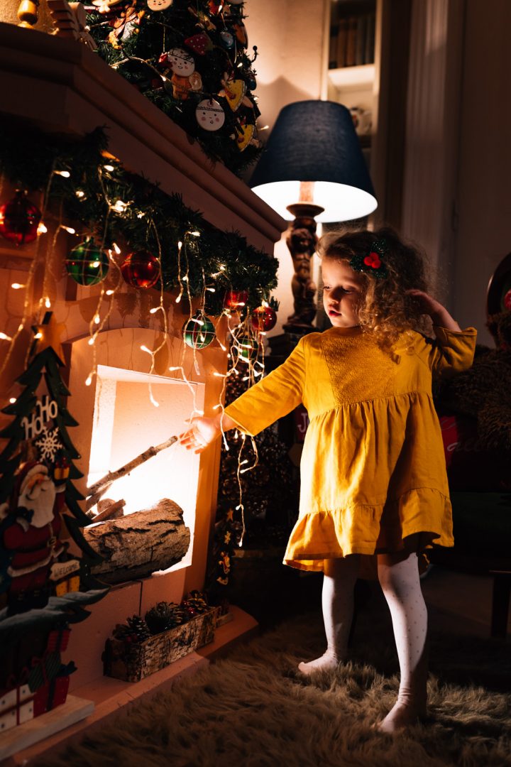 Sedinta foto Craciun - Anastasia - Studio foto craciun Bucuresti