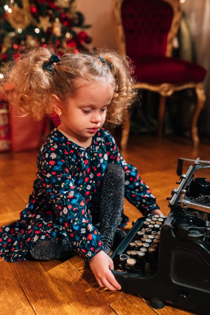 Sedinta foto Craciun - Anastasia - Studio foto craciun Bucuresti