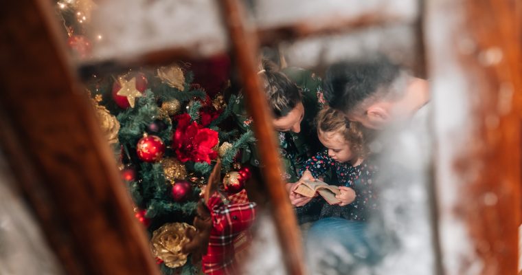 Sedințe Foto de Crăciun în Sania Trasă de Reni: Bucuria Captată în Imagini Magice