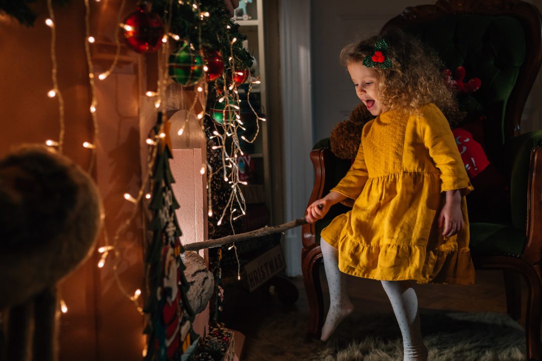 Sedinta foto Craciun - Anastasia - Studio foto craciun Bucuresti